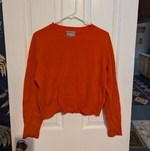 J. Crew shrunken cashmere sweater
